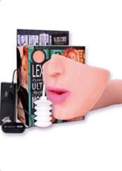 Doc Johnson Lexa's Ultra Realistic Vibrating Mouth - Bouche suceuse