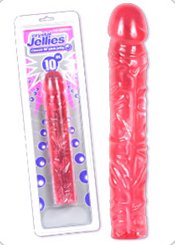 Doc Johnson Crystal Jellies XL - Rose ou transparent
