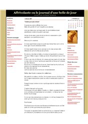   Affrivolante ou le journal d'une belle de jour
