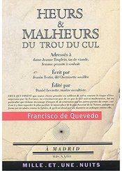 Mille et une Nuits Heurs et Malheurs du trou du cul