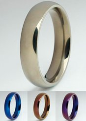 Mi-Su Cockring - Titane Couleur