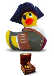 Big Teaze Toys Mini I Rub My Duckie - Travel size - Pirate