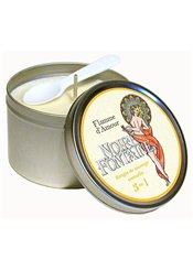 Flamme D'Amour Noire Fontaine - Bougie de massage