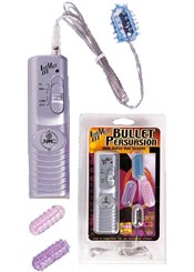 NMC Mini Stimulateur et 3 Gaines - Bullet Persuasion