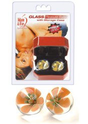 Adam & Eve (Topco Sales) Glass Ben Wa Pleasure Balls