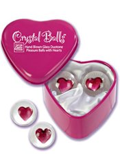 California Exotic Crystal Balls - Heart