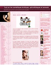   Tout sur les cosmétiques érotiques, aphrodisiaques et sensuels