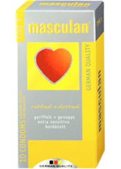 Masculan Masculan Ribbed Dotted - Type 3