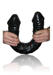  (inconnue) Gode double Super Veined black