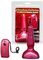 Seven Creations Plug Vibrant avec Télécommande Sans Fil - Vibrating Buttplug with Wireless Remote Control