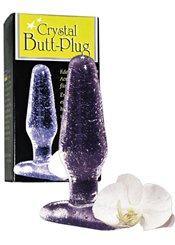 Erotic Entertainment Crystal Butt Plug - Plug Crystal